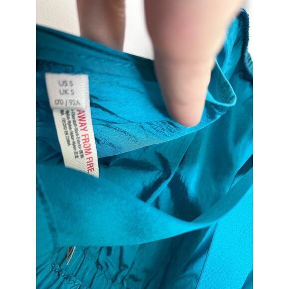 Free People Movement Women's Blue Crop Top Sleeveless Size Small - Picture 5 of 6